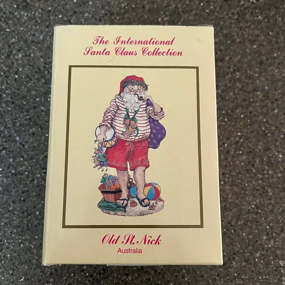 Vtg Old St. Nick Australia figurine w/ box - Picture 5 of 6